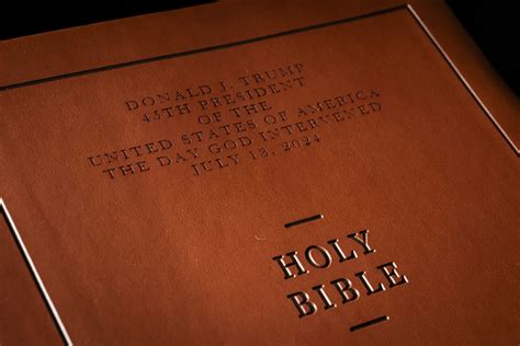 are the trump bibles printed in china